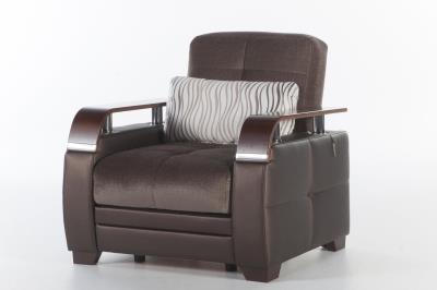Natural Armchair (Prestige Brown) 2 Pieces