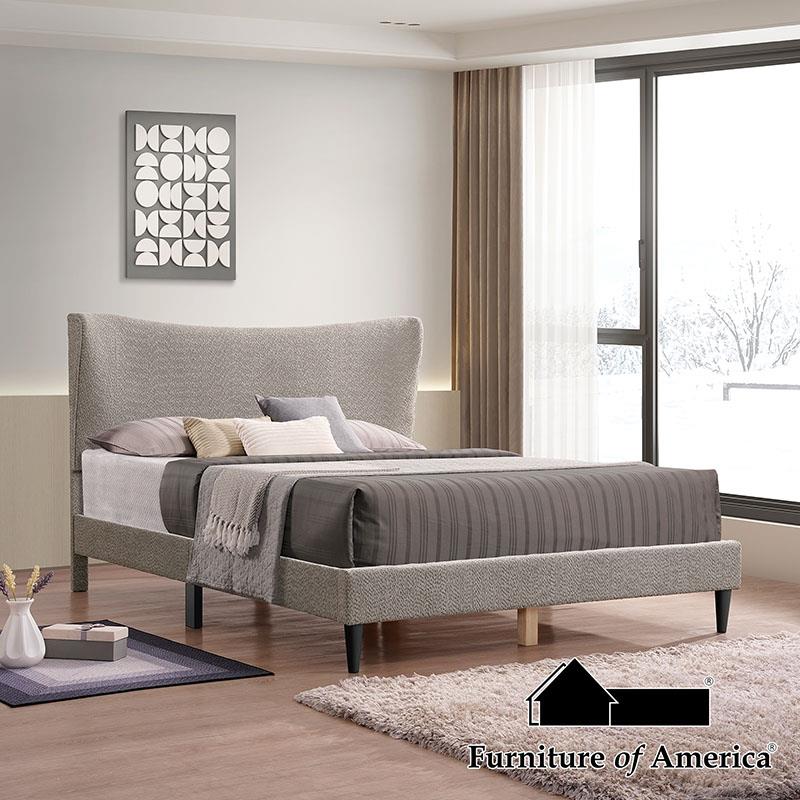 NX7001BR-Q Brown Bed