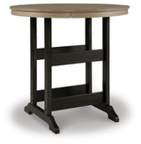 Fairen Black/Driftwood Trail Bar Table