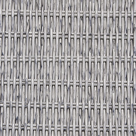 Naples Light Gray Beach Armless Chair With Cushion