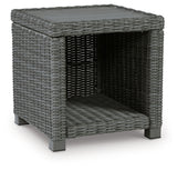 Elite Gray Park Outdoor End Table