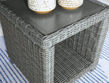 Elite Gray Park Outdoor End Table
