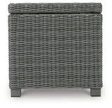 Elite Gray Park Outdoor End Table