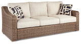 Beachcroft Beige Sofa With Cushion