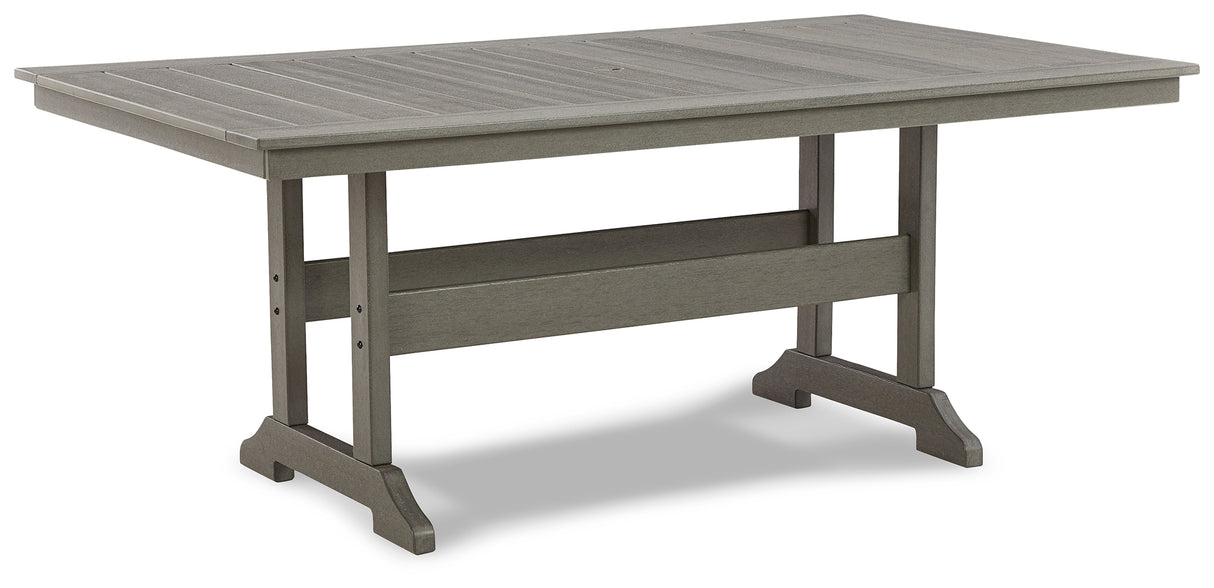 Visola Gray Outdoor Dining Table