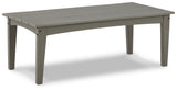 Visola Gray Outdoor Coffee Table