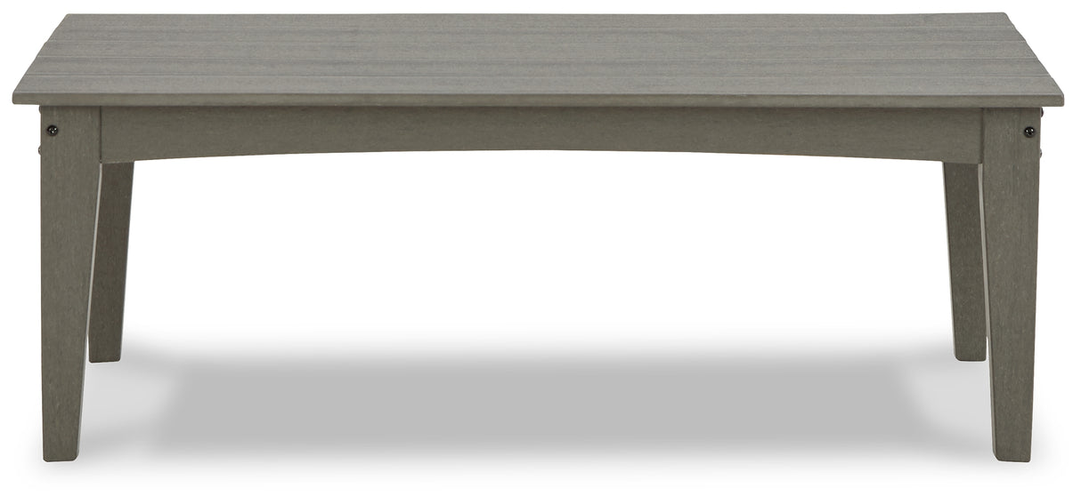 Visola Gray Outdoor Coffee Table