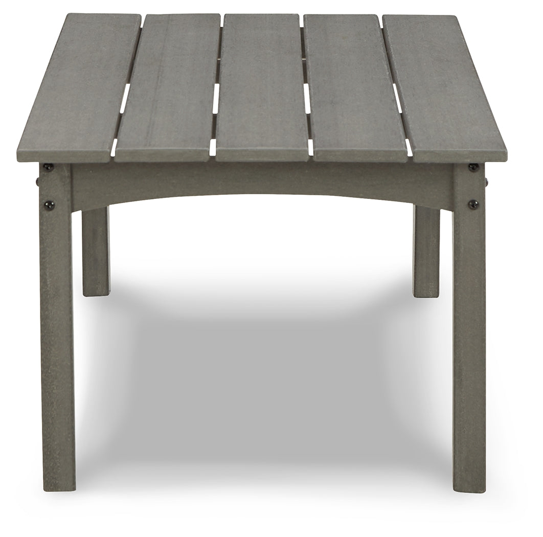 Visola Gray Outdoor Coffee Table