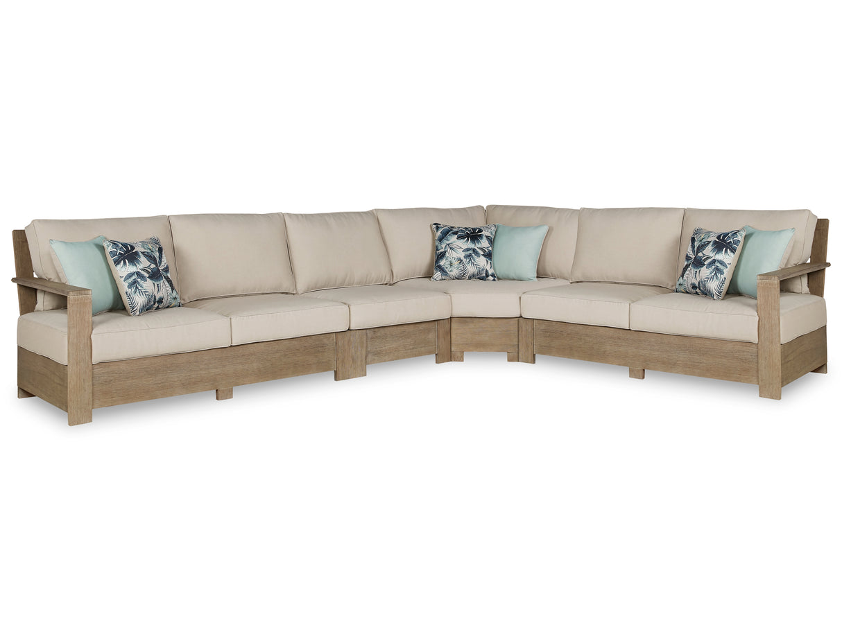 Silo Brown Point 4-Piece Outdoor Sectional