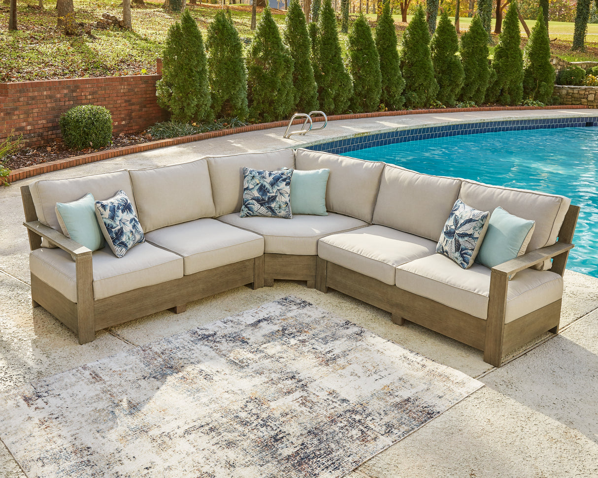 Silo Brown Point 3-Piece Outdoor Sectional