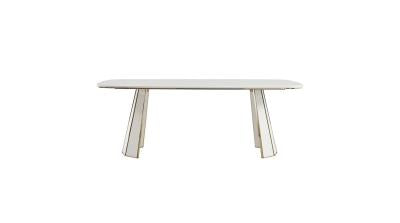 Plaza Dining Table (Ivory)