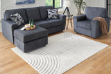 Lambworth Gray/Cream 7'10" X 10' Rug