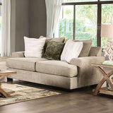 New Meadows Ash Green/Ivory Loveseat