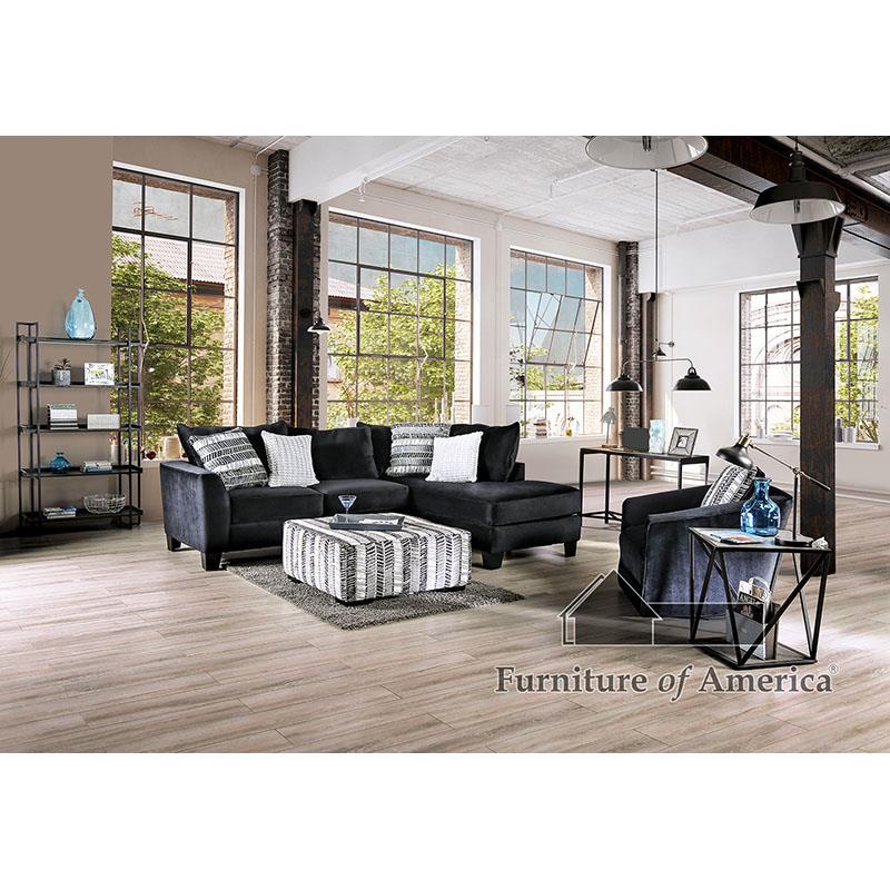 MODBURY Black Sectional