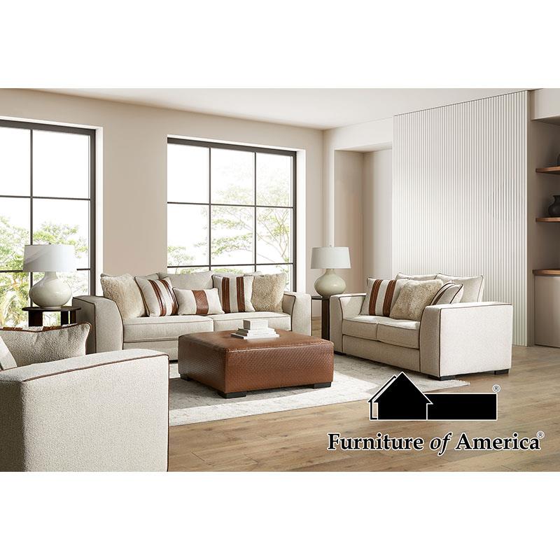 Ulvery Beige/Brown Sofa