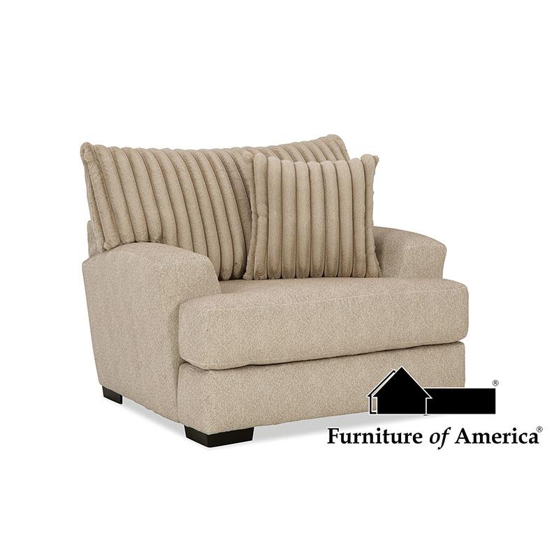 Loughlin Light Brown Chair