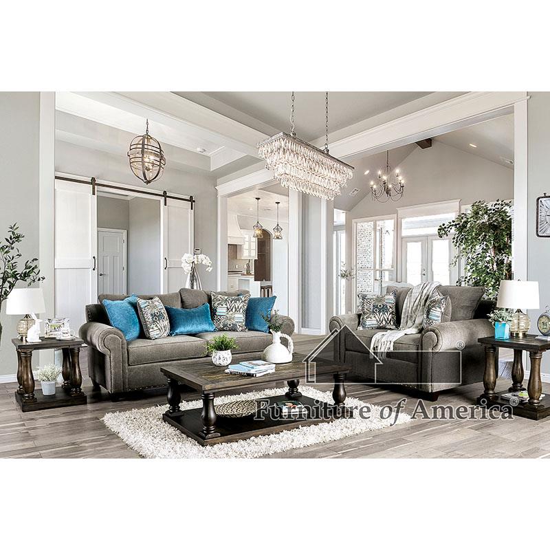 Mott Gray Sofa Set