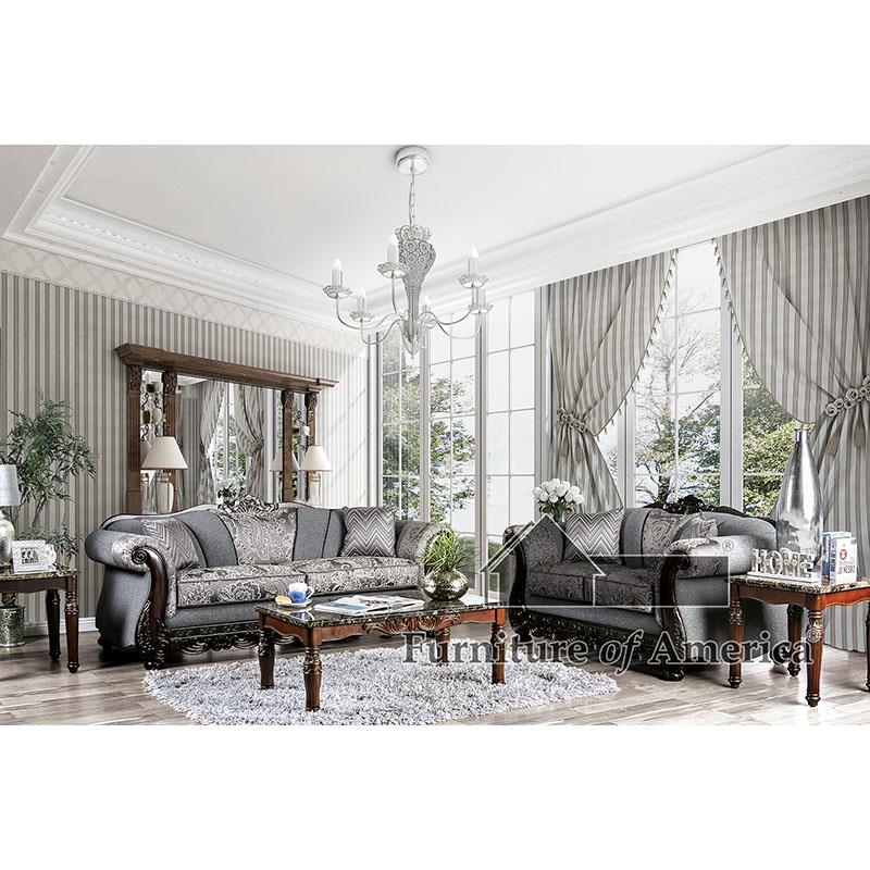 Newdale Gray Sofa Set
