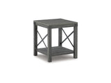 Freedan Grayish Brown Lift-Top Coffee Table, 2 End Tables And Console