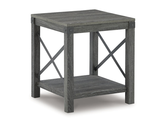 Freedan Grayish Brown Coffee Table And 2 End Tables