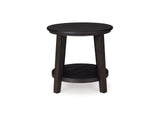 Celamar Dark Brown Coffee Table And 2 End Tables