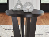 Chasinfield Dark Brown Coffee Table And 2 End Tables