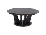Chasinfield Dark Brown Coffee Table And 2 End Tables