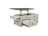 Bolanburg Two-Tone Coffee Table And 2 Chairside End Tables With Console