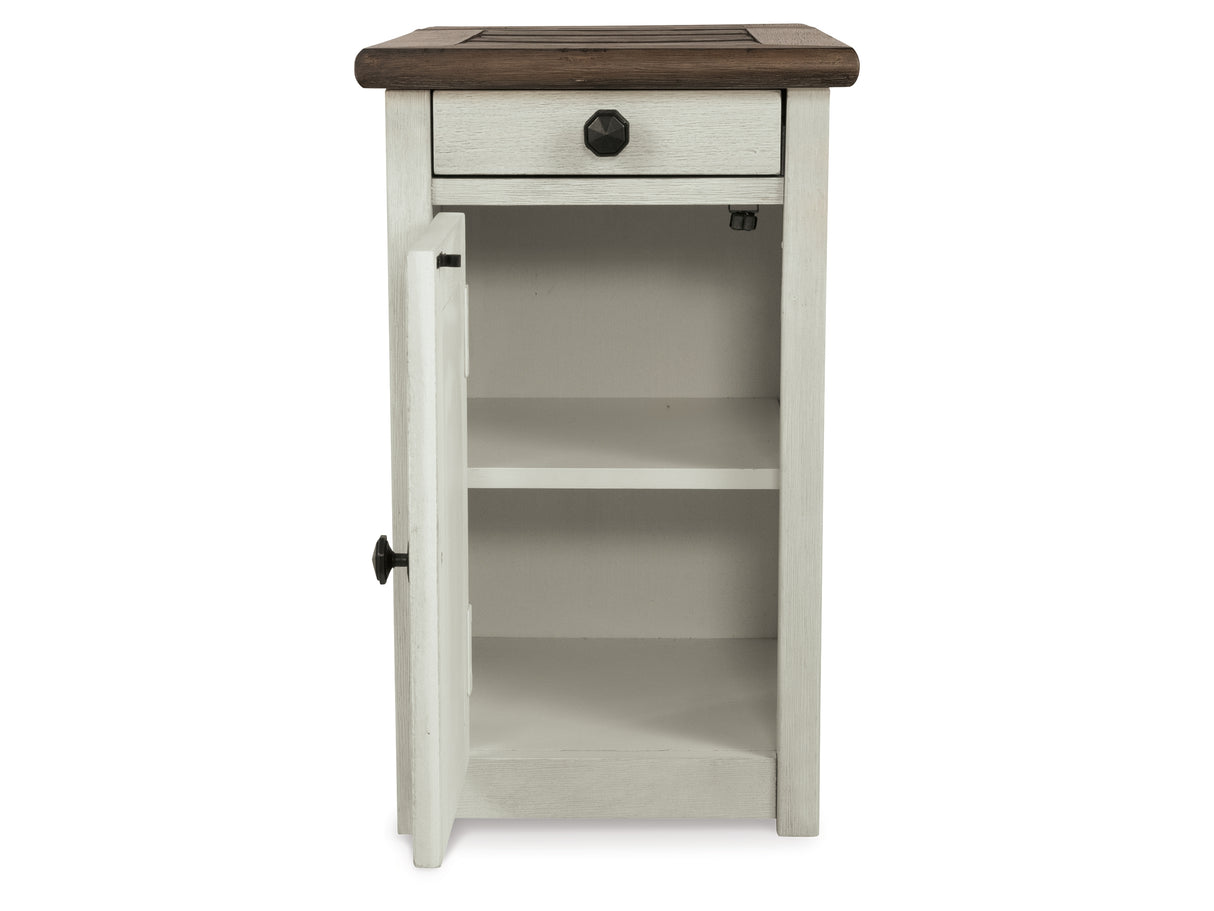 Bolanburg Two-Tone Coffee Table And 2 Chairside End Tables With Console