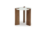 Isanti White/Brown Coffee Table And 2 End Tables