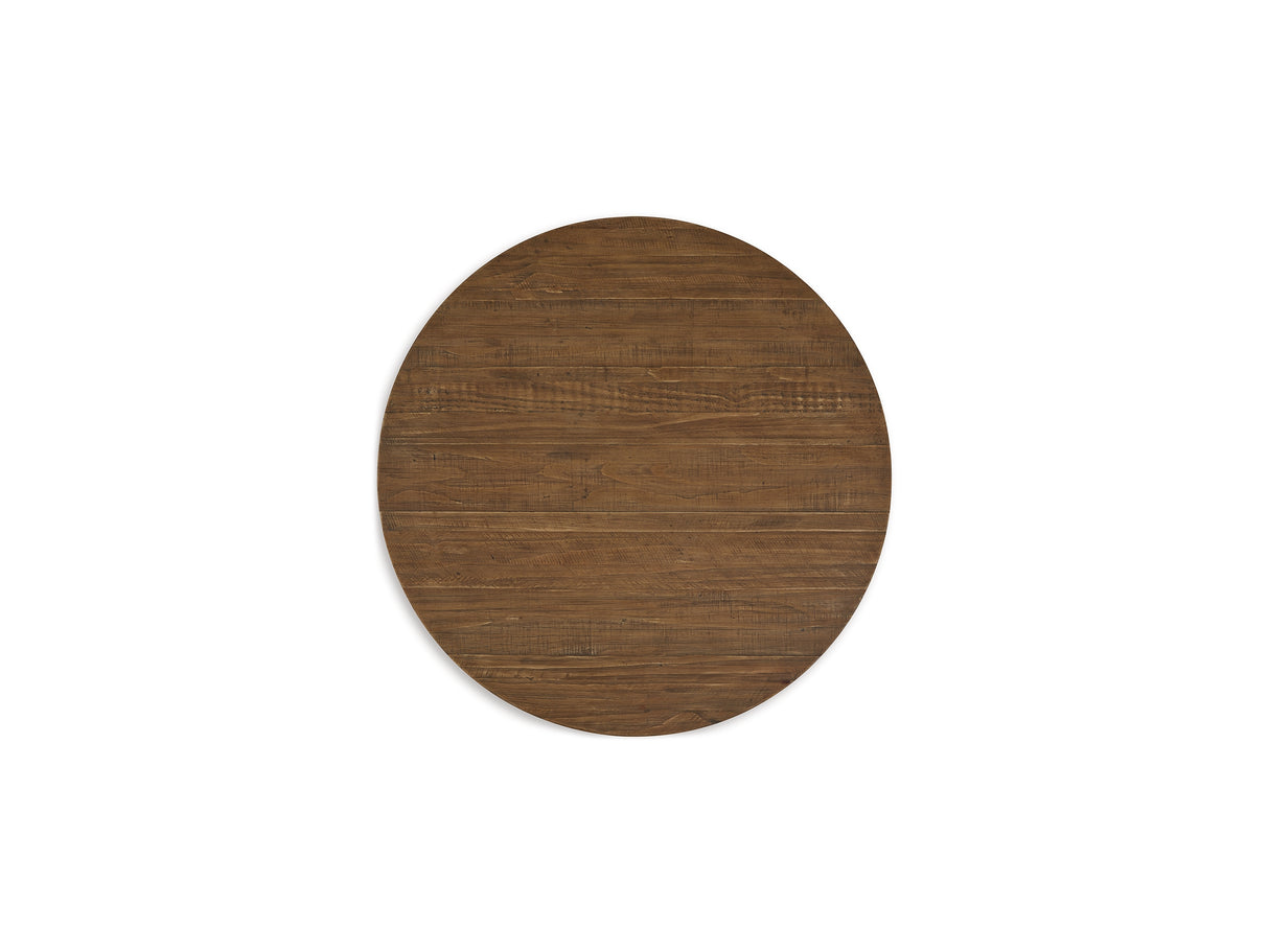 Mackifeld Warm Brown Coffee Table And 2 End Tables