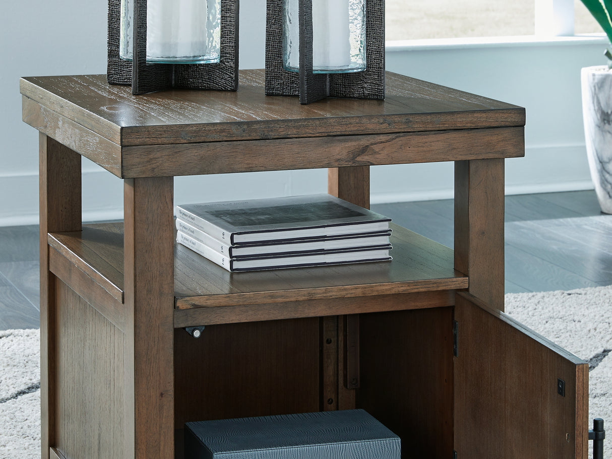 Boardernest Brown Coffee Table And 2 End Tables