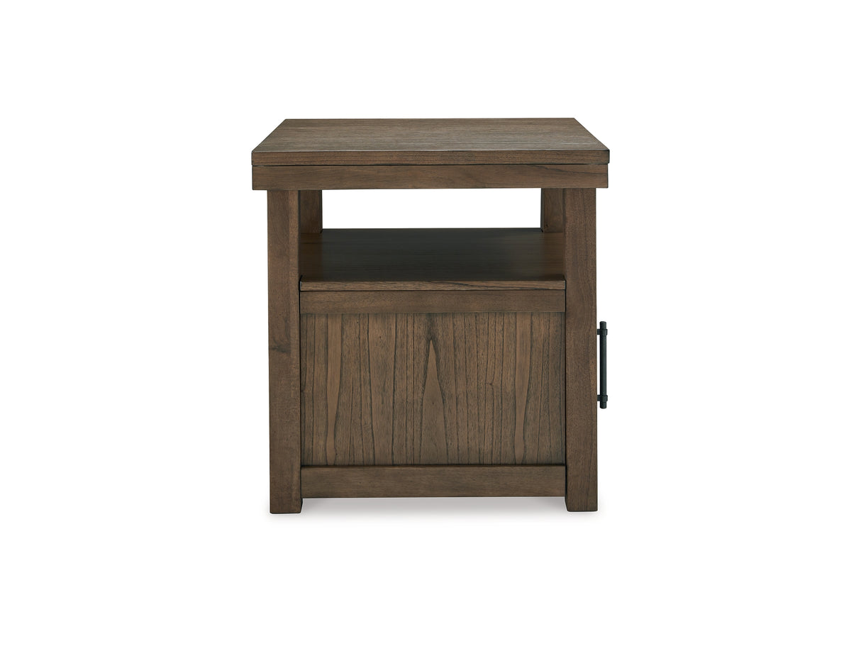 Boardernest Brown Coffee Table And 2 End Tables