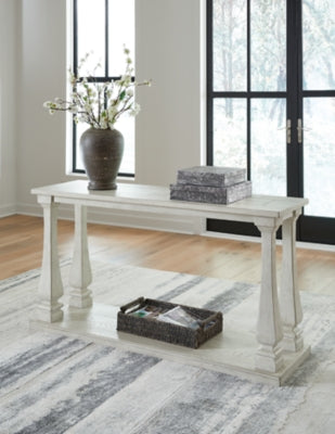 Arlendyne Antique White Sofa Table