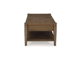 Roanhowe Brown Coffee Table And 2 End Tables