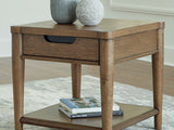 Roanhowe Brown Coffee Table And 2 End Tables