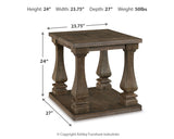 Johnelle Gray End Table