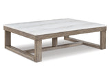 Loyaska Brown/Ivory Coffee Table, End And Sofa Table