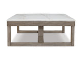 Loyaska Brown/Ivory Coffee Table And 2 End Tables