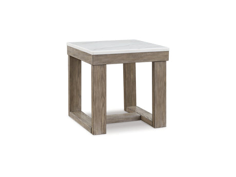 Loyaska Brown/Ivory Coffee Table, End And Sofa Table