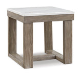 Loyaska Brown/Ivory End Table