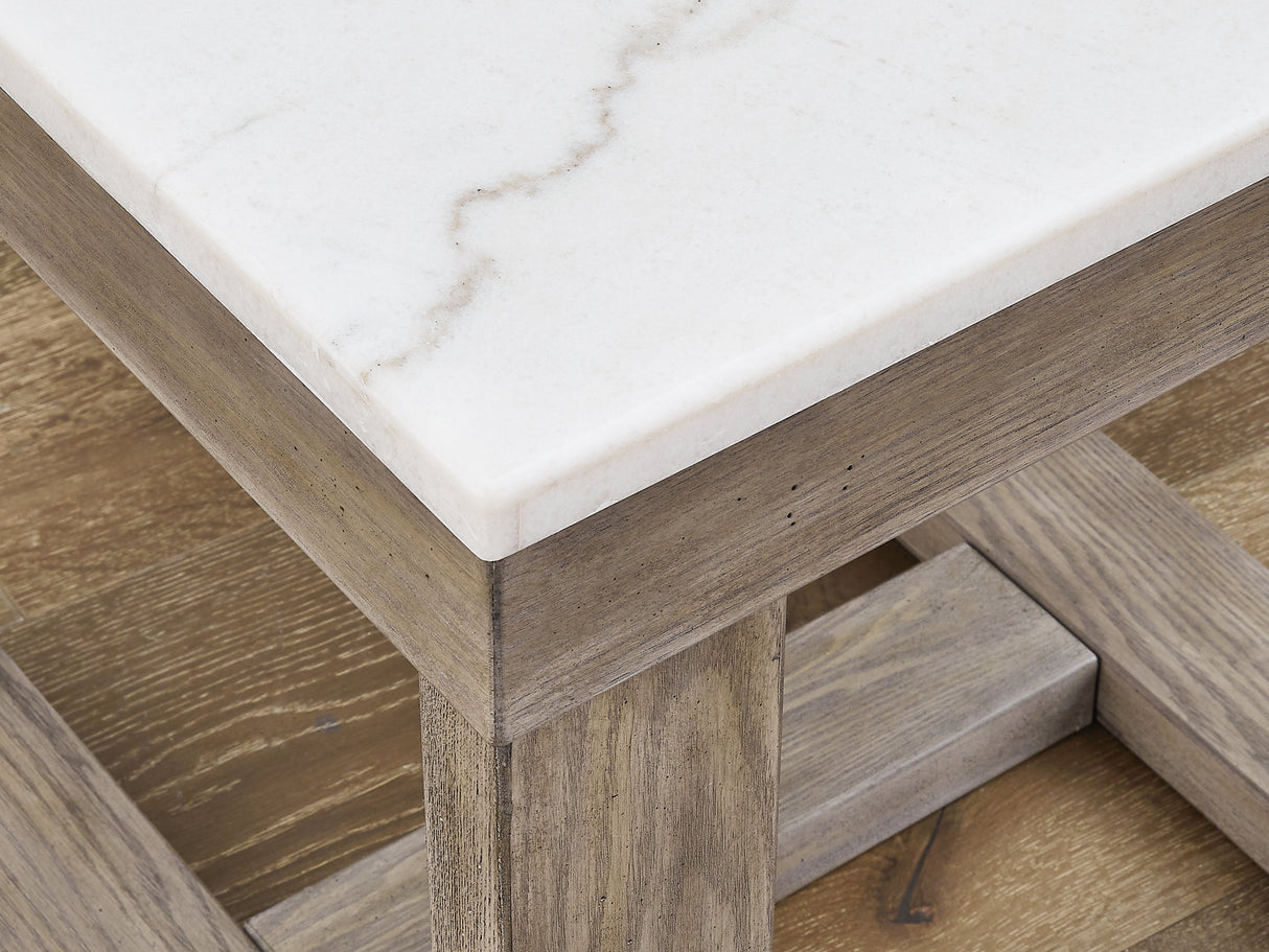 Loyaska Brown/Ivory Coffee Table, End And Sofa Table