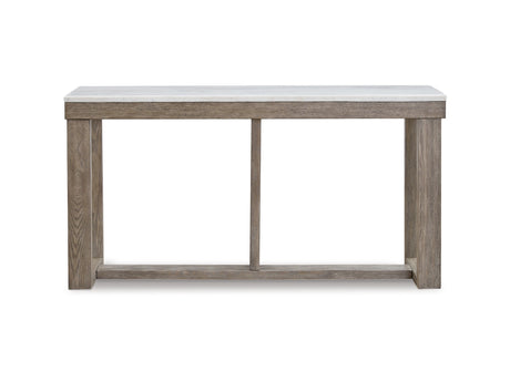 Loyaska Brown/Ivory Coffee Table, End And Sofa Table