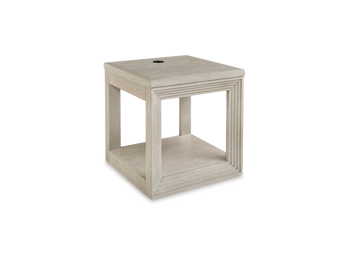 Marxhart Bisque Lift-Top Coffee Table And 2 End Tables