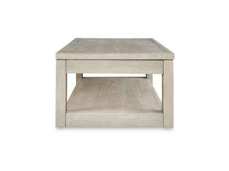 Marxhart Bisque Lift-Top Coffee Table And 2 End Tables