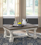 Havalance Gray/White Coffee Table