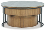 Fridley Gray/Brown/Black Nesting Coffee Table (Set Of 2)