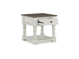 Havalance White/Gray Lift Top Coffee Table And 2 End Tables