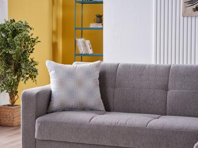 Tahoe Ottoman (Verderio Dark Gray)