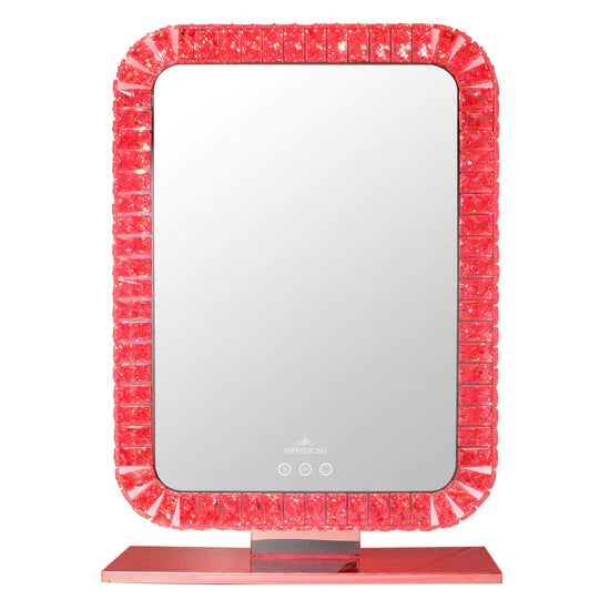 The Bling Collection Portrait RGB Vanity Mirror